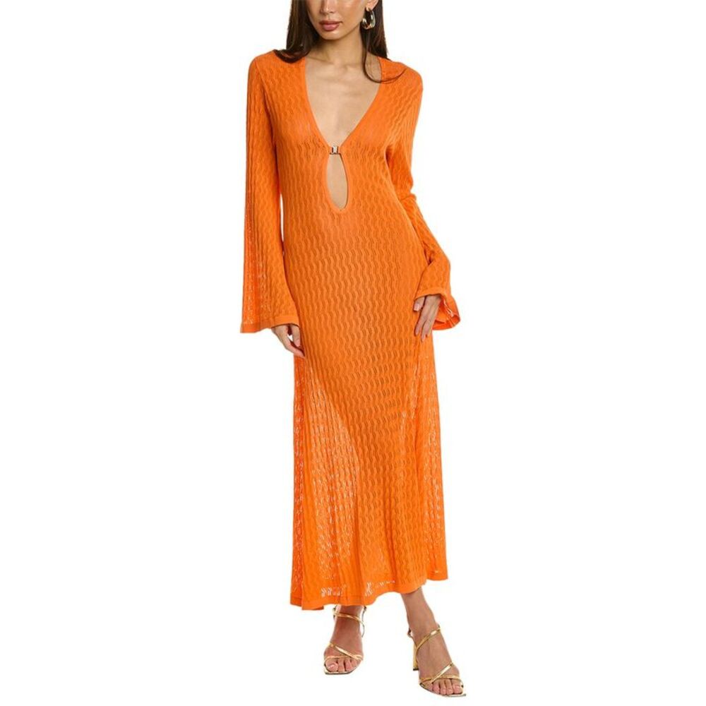 Dodo Bar Or Womens  Maya Maxi Dress, Orange
